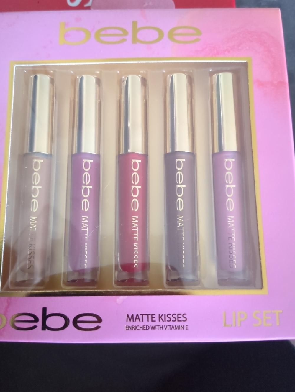 bebe Matte Lip Set - Pink, Mauve & Rose Shades
